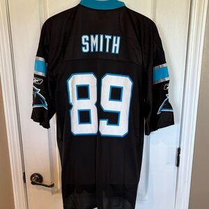 Vintage Reebok Steve Smith Carolina Panthers Jersey